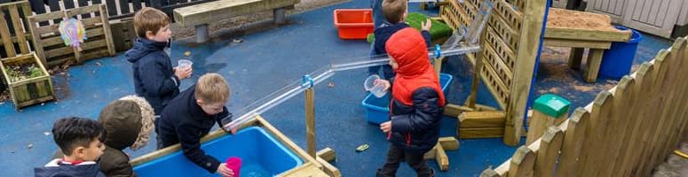 Gorsey Bank Primary's Water Play Environment
